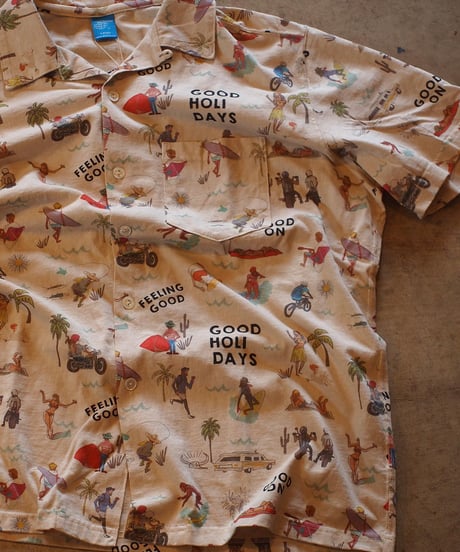 "GOOD ON"「GOOD HOLIDAY」S/S Open Shirts