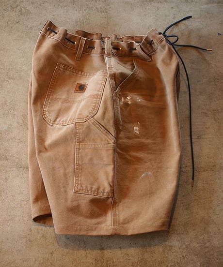"KOUHEI TERRAI" Remake Painter Shorts[Brown Duck]