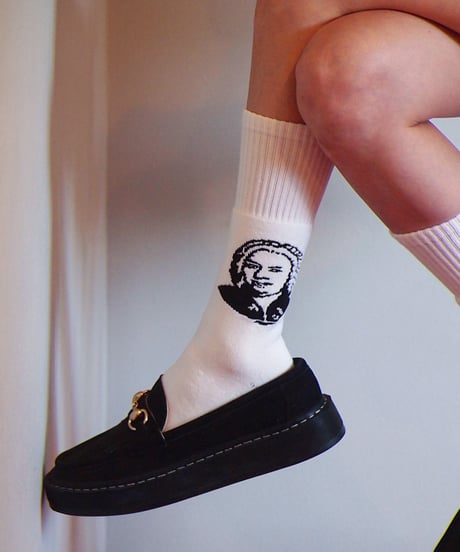 "decka"×"BRU NA BOINNE"Pile Socks「COMPOSTER」