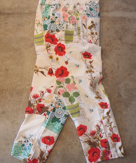 "Mr. Remake Man" Vintage Tapestry Remake Easy Pants