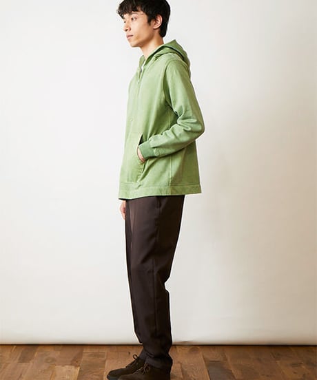 "GOOD ON"1/2Zip Pull Over Hood Sweat