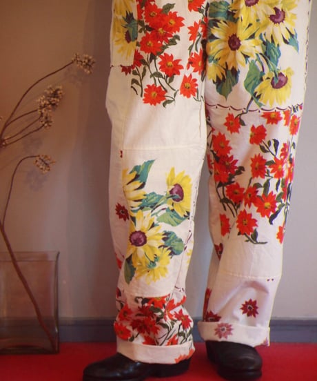 "Mr. Remake Man" Vintage Tapestry Remake Easy Pants