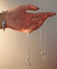 "NAVAJO" Liquid Silver Nacklace