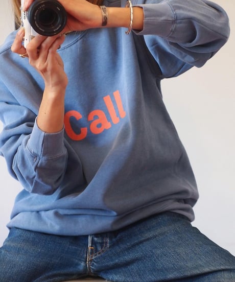 "MODEM DESIGN" Pigment Dye Logo Sweat