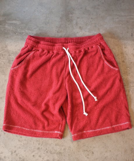 "GOOD ON" Double Pile Shorts