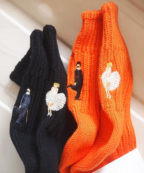 一部再入荷!! "decka"×"BRU NA BOINNE"Heavyweight Short Socks[Star]