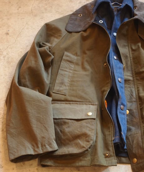 "MR.REMAKEMAN" Remake Oild Jacket