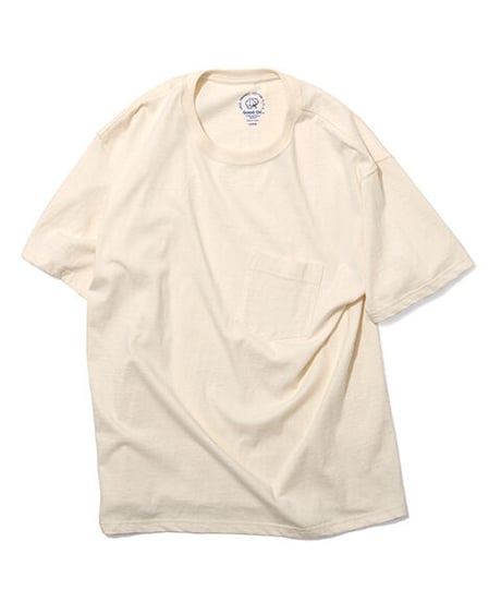 "GOOD ON"Organic S/S Pocket Tee
