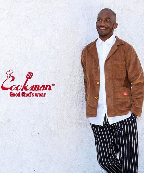 "COOKMAN" Chef Pants[Pin Stripe/Black]