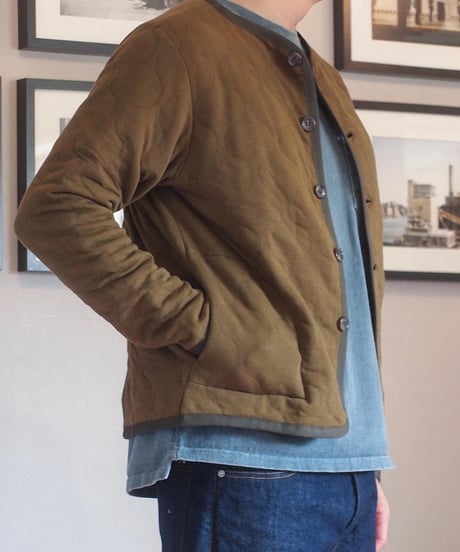 "SPINNER BAIT"Military Quilt Cardigan