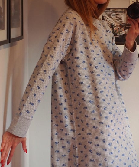 "JEMORGAN LONG JOHNS" Flower Thermal Maxi Dress