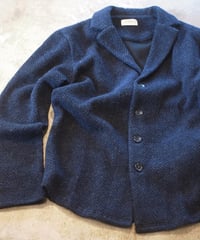 "SPINNER BAIT" Icelandic Wool Tailor Cardigan