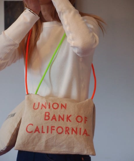 "REMAKE" US BANK COIN BAG Sacoche[①]