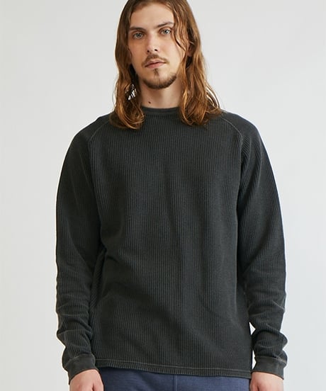 "GOOD ON"LONG SLEEVE RIB KNIT