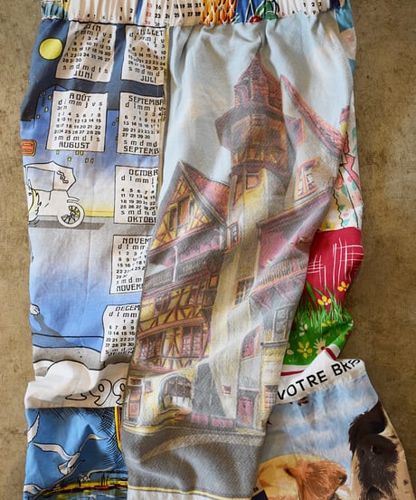 "Mr.Remake man"Used Tapestry Remake Easy Pants[Size:3(L)]
