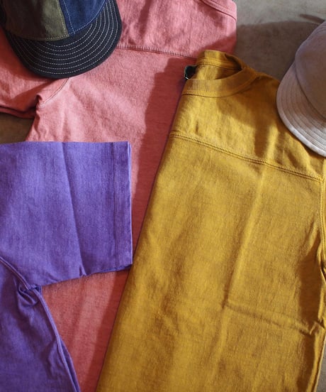 "GOOD ON"S/S HEAVY FOOTBALL TEE