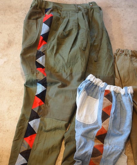 "Nasngwam" BARBARIAN LINE PANTS