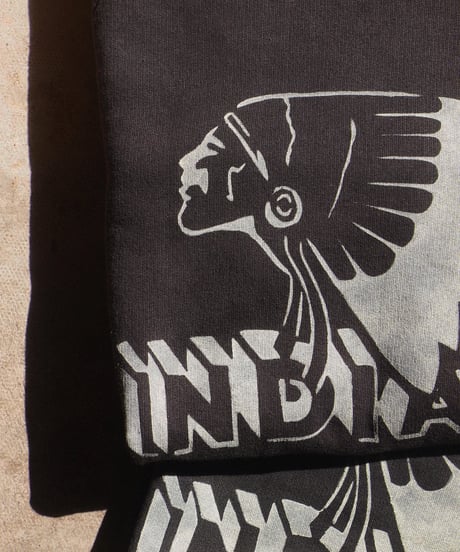 "KOUHEI TERRAI" Raglan Crew Sweat [INDIANS]