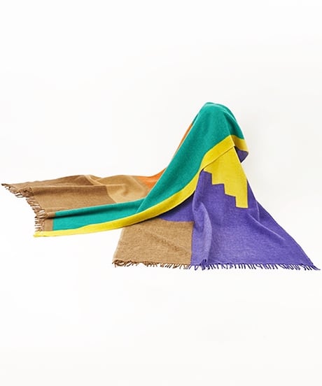 "SUBLIME" PATTERN MERINO STOLE