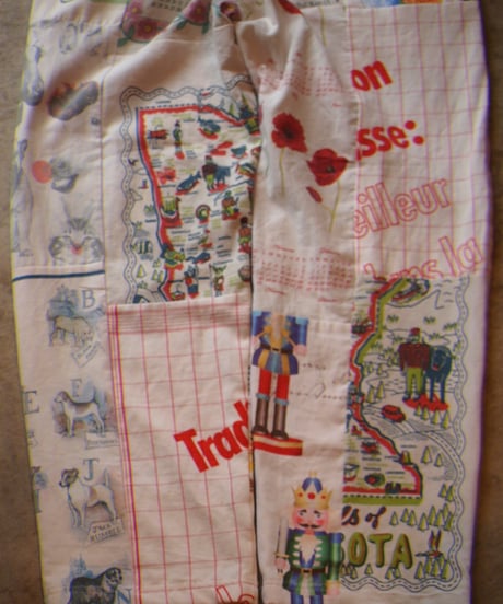 "Mr. Remake Man" Vintage Tapestry Remake Easy Pants