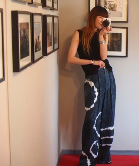 "RUMBLE RED" Ironori Tow Tuck Pants