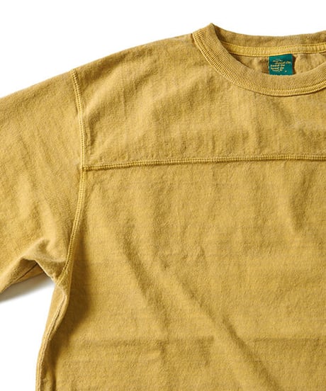 "GOOD ON"S/S HEAVY FOOTBALL TEE