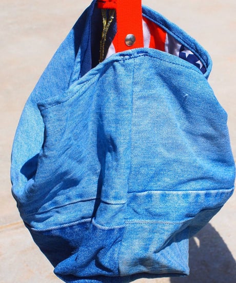 "Made by SUNNY SIDE UP" 2way Denim Bag