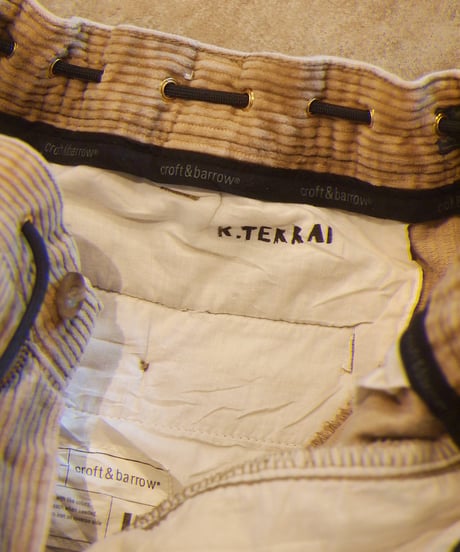 "KOUHEI TERRAI"Remake Cord Pants