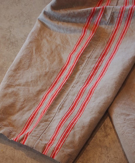 "REMAKE" Vintage Linen Easy Pants