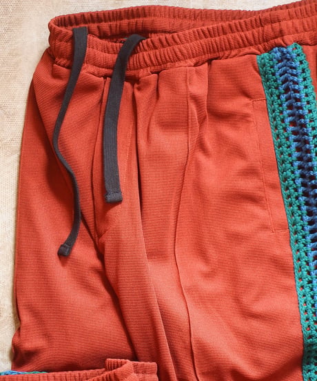 "Kelen" 「FANZHI2」KNIT LINE TROUSER