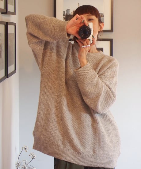 "MODEM DESIGN"Spondish Mixyarn Knit