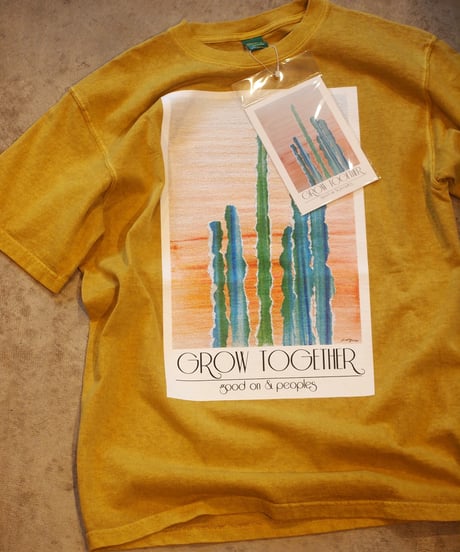 "GOOD ON"「CUCTUS」Short Sleeve Tee
