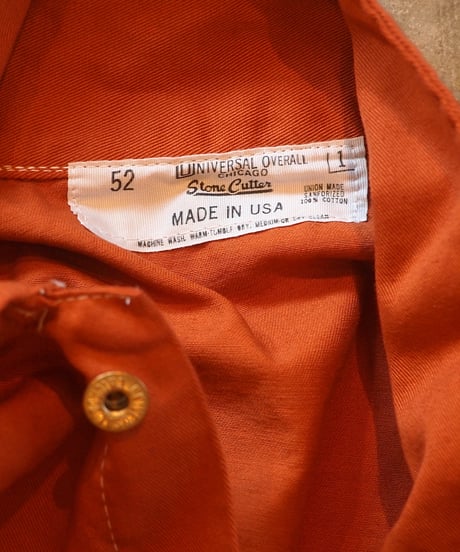 "UNIVERSAL OVERALL"Stone Cutter Coverall