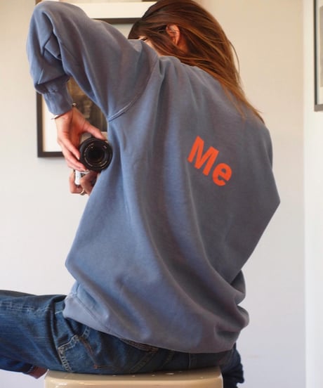 "MODEM DESIGN" Pigment Dye Logo Sweat
