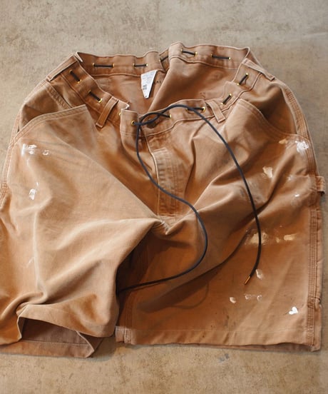 "KOUHEI TERRAI" Remake Painter Shorts[Brown Duck]