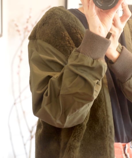 "DUTCH ARMY" Parka Coat Boa Liner[DEAD STOCK]