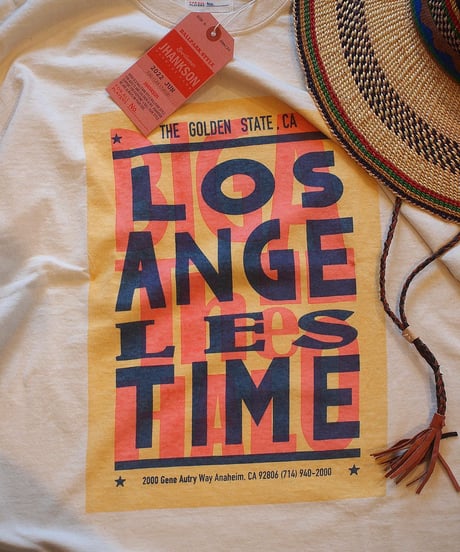 Mサイズ再入荷！"JHANKSON" Short Sleeve Tee[LOS ANGELES TIMES]