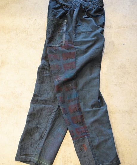 "Mr.Remake man" Used Tapestry Remake Easy Pants[Size:3(L)]