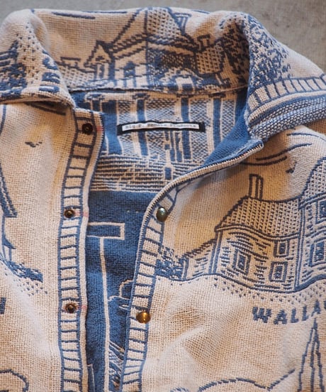 "Big P. Remake Product" U.S.Rug Remake Jacket