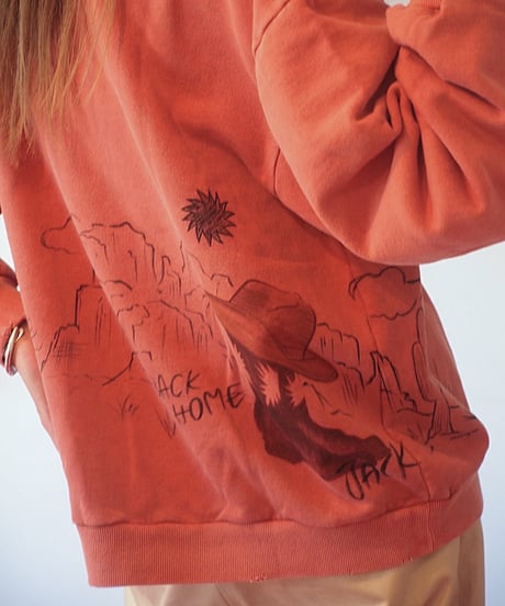 "work of art KENDAI" Half Zip Sweat Shirts