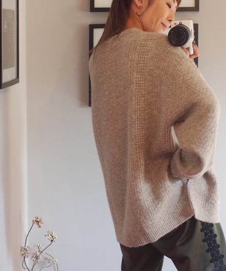 "MODEM DESIGN"Spondish Mixyarn Knit