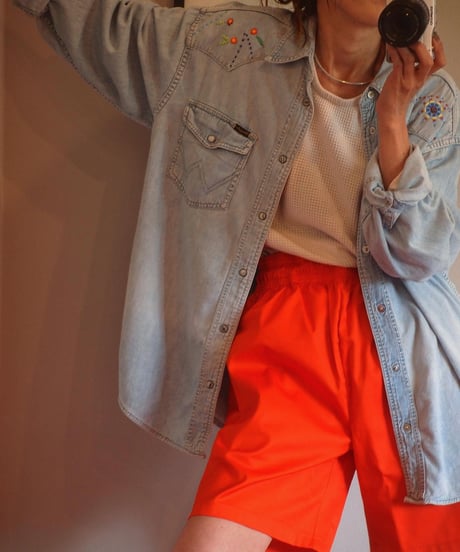 "COOKMAN" Chef Pants Short [Orange]