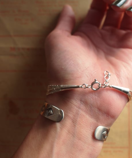 "NAVAJO"Sterling Liquid Silver Bracelet