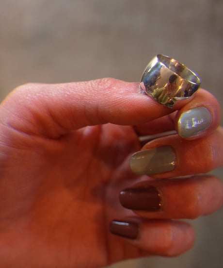 "NAVAJO" Silver Plane Ring