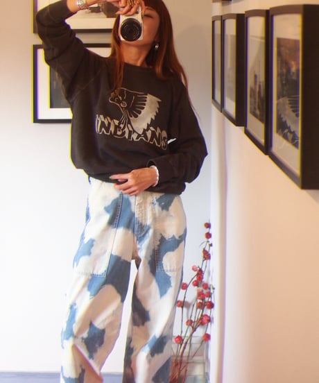 "KOUHEI TERRAI" Raglan Crew Sweat [INDIANS]