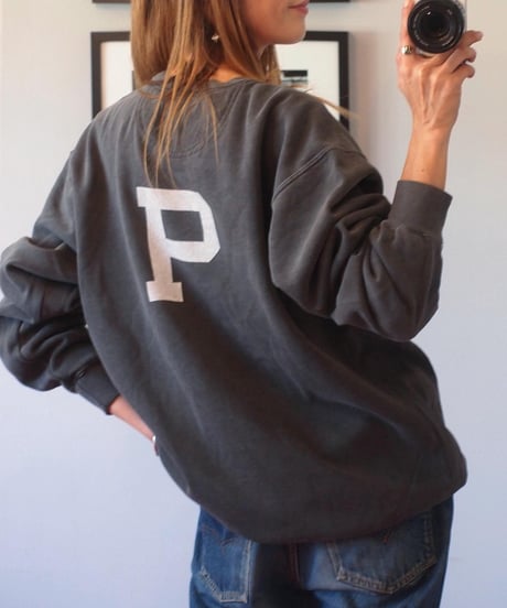 "MODEM DESIGN" Pigment Dye Logo Sweat