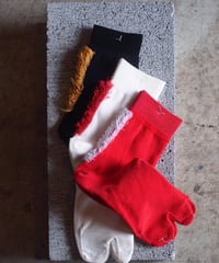 "decka Quality socks" by BRÚ NA BÓINNE Mohican Socks / Split Toe Style