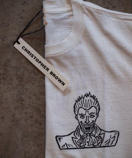 "CHRISTOPHER BROWN"Short Sleeve Tee