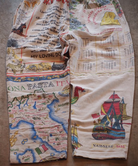 "Mr.RemakeMan."Vintage Tapestry Remake Easy Pants.①[Size:2(M)]