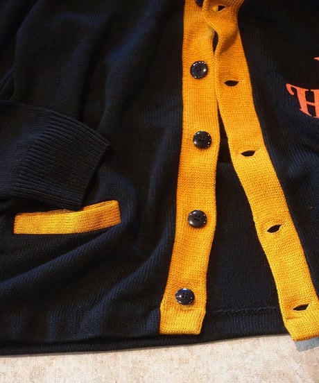 "THE DAY ON THE BEACH" Lettered Cardigan